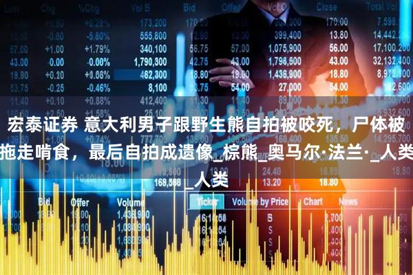 宏泰证券 意大利男子跟野生熊自拍被咬死，尸体被拖走啃食，最后自拍成遗像_棕熊_奥马尔·法兰·_人类