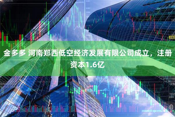金多多 河南郑西低空经济发展有限公司成立，注册资本1.6亿